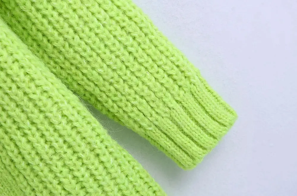 OVERSIZED OPEN KNIT CARDIGAN