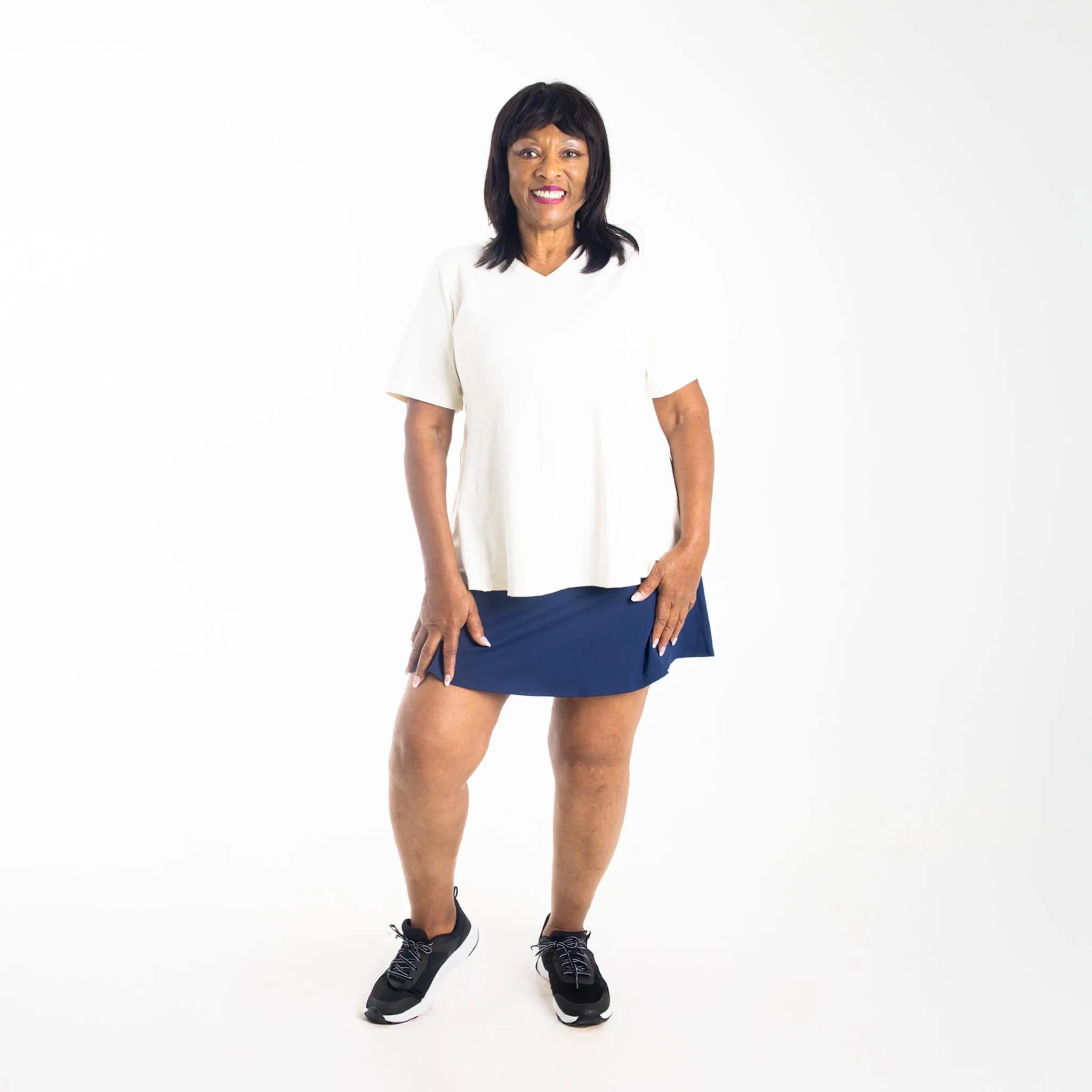 Pacific 18" Long Skort w/Pockets