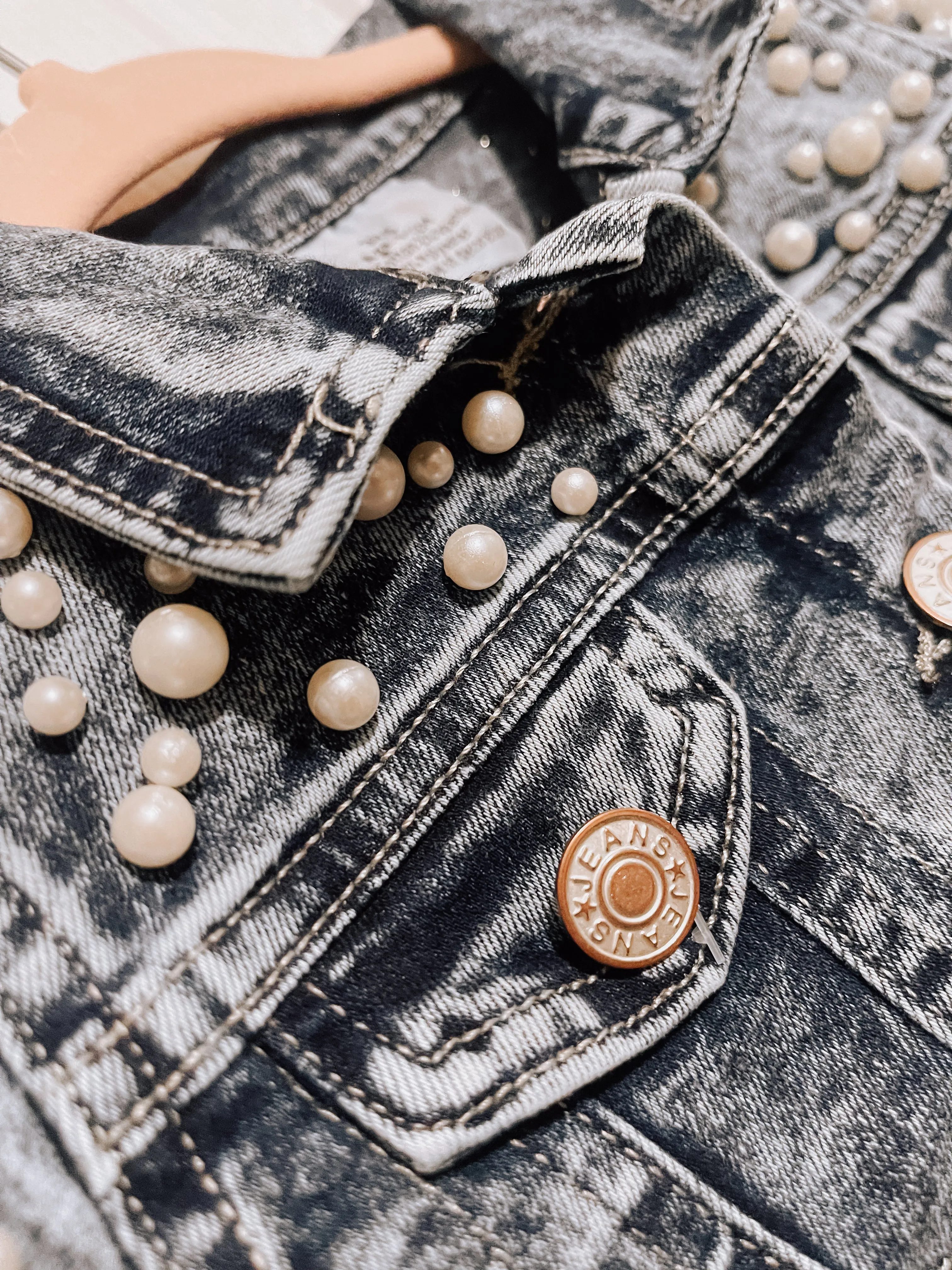 Pearl Denim Jean Jacket