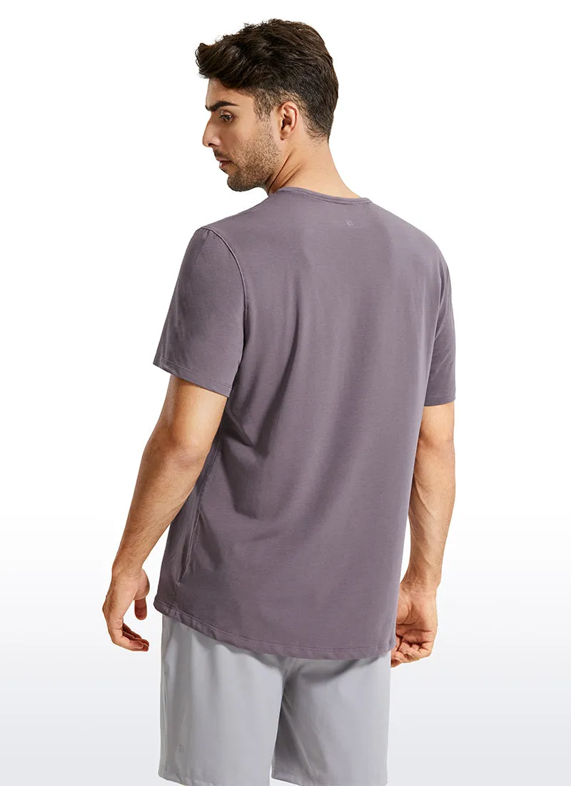 Pima Cotton Short Sleeves