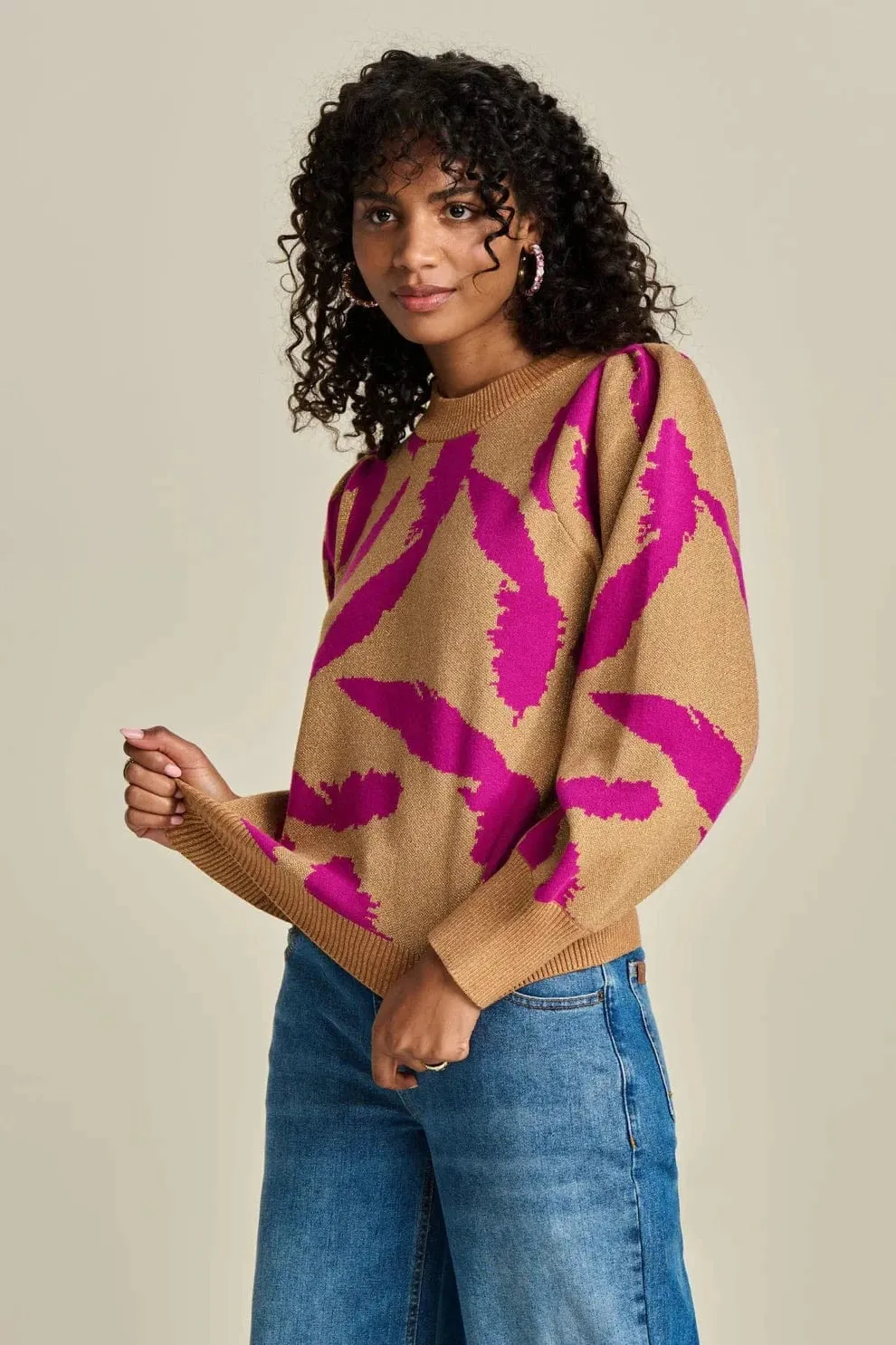 POM Amsterdam Feathers Sparkle Pullover