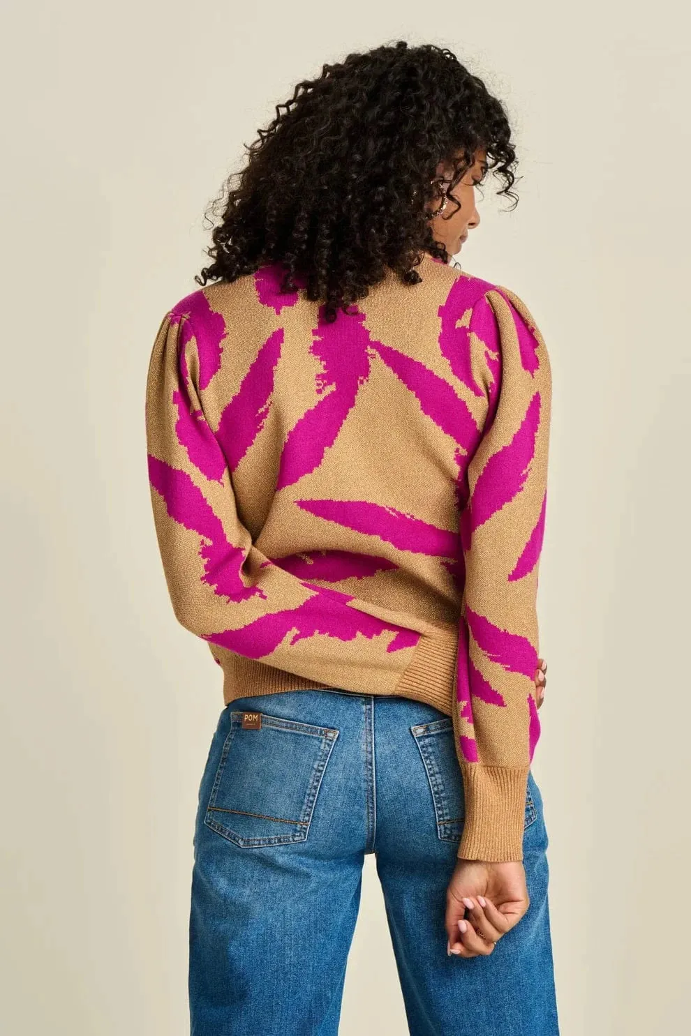 POM Amsterdam Feathers Sparkle Pullover