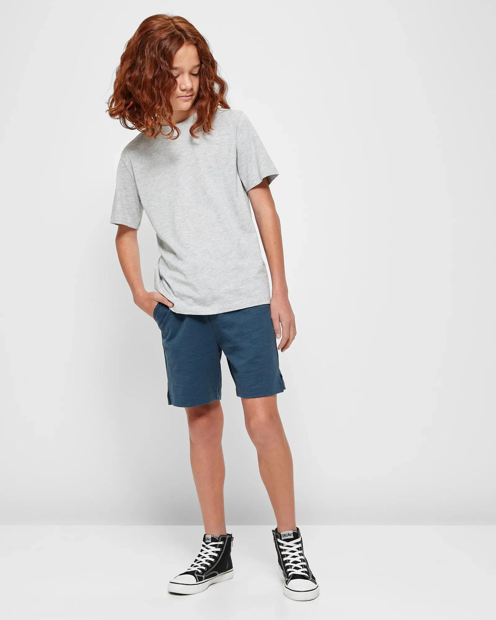 popular  Jersey Shorts - Dark Denim