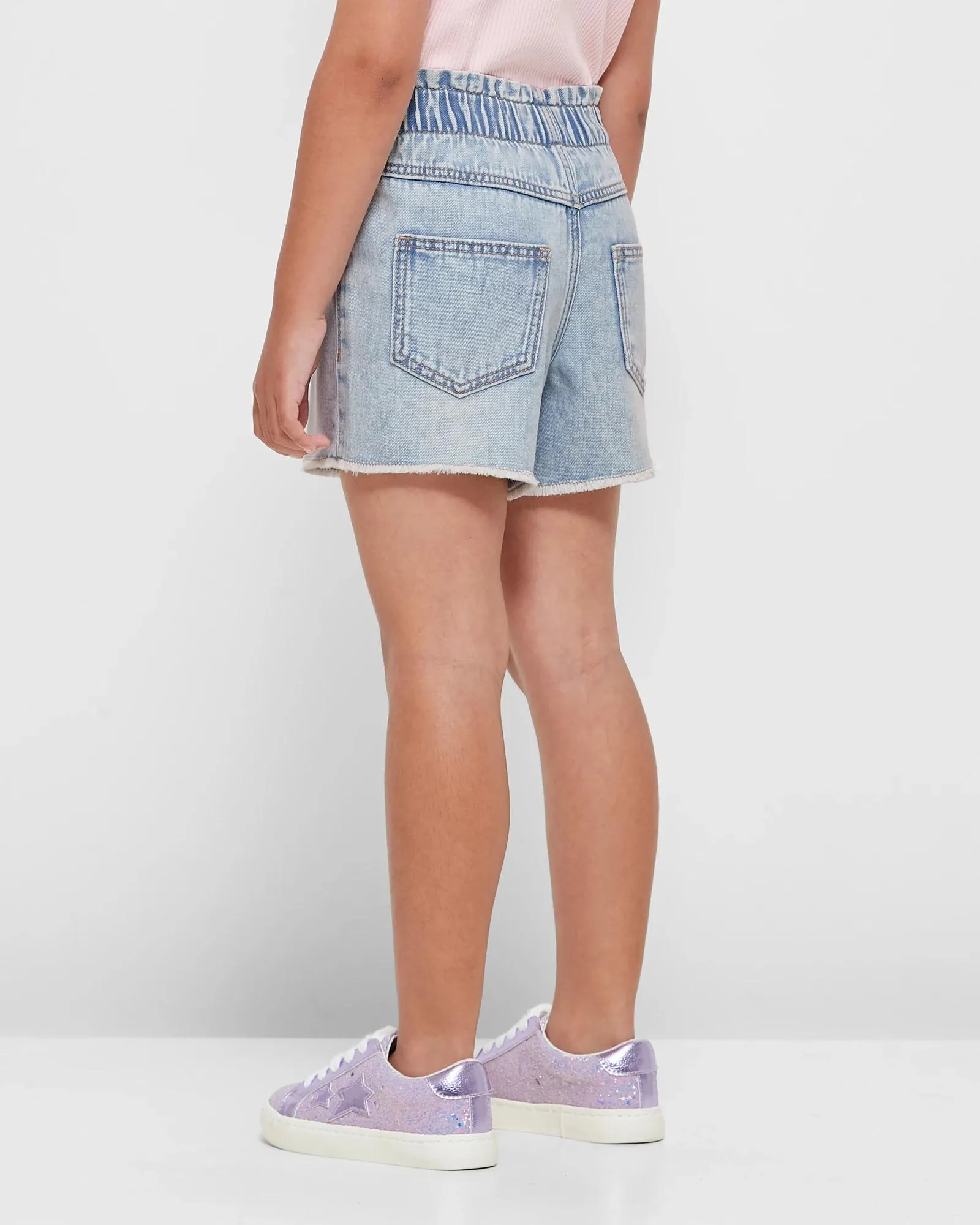 popular  Pull On Denim Shorts