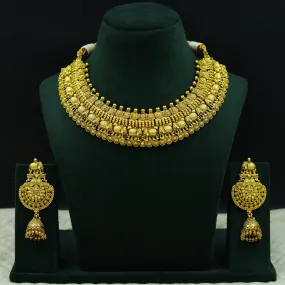 Round Neck Antique Necklace Set 12079-28