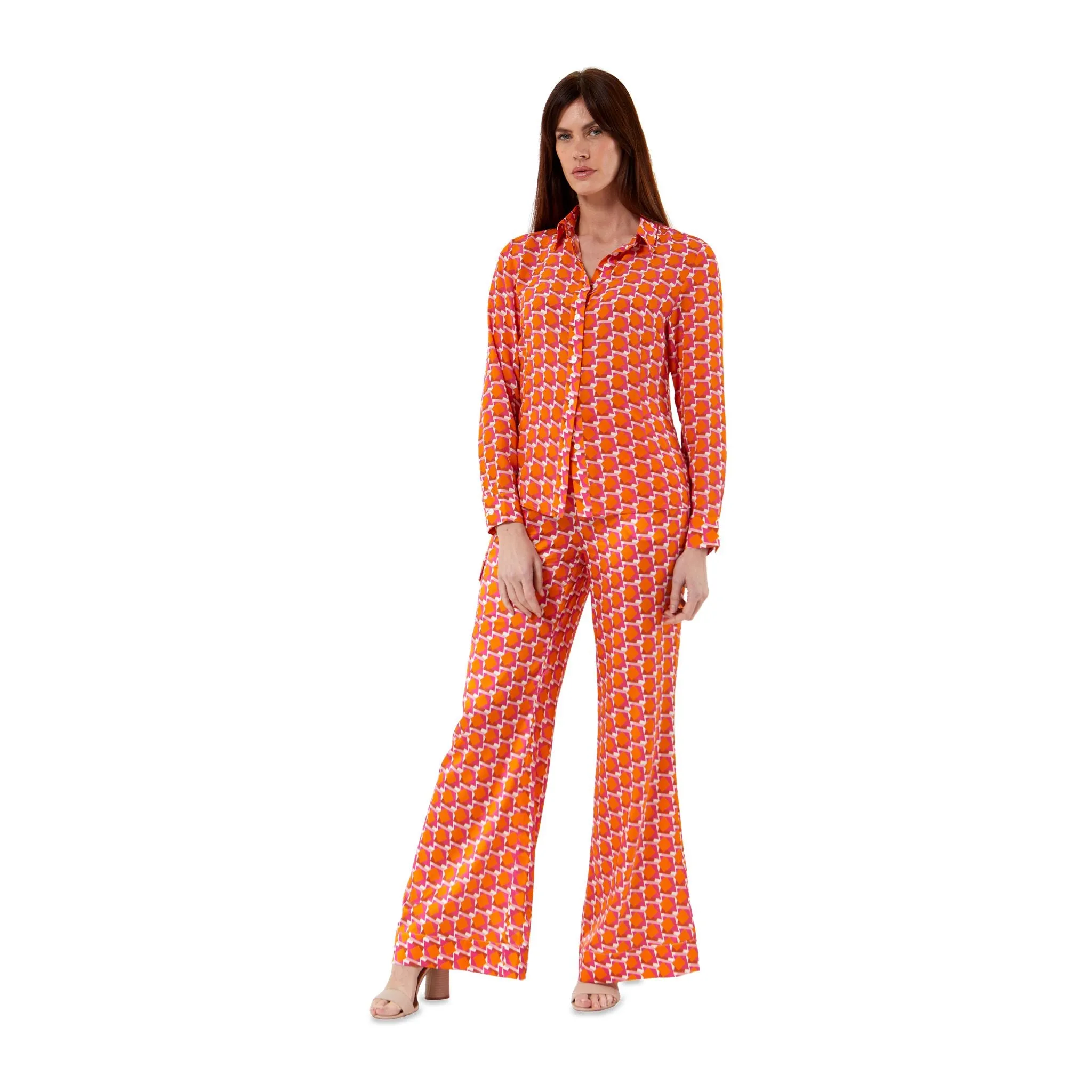 Sesame - Geometric Orange