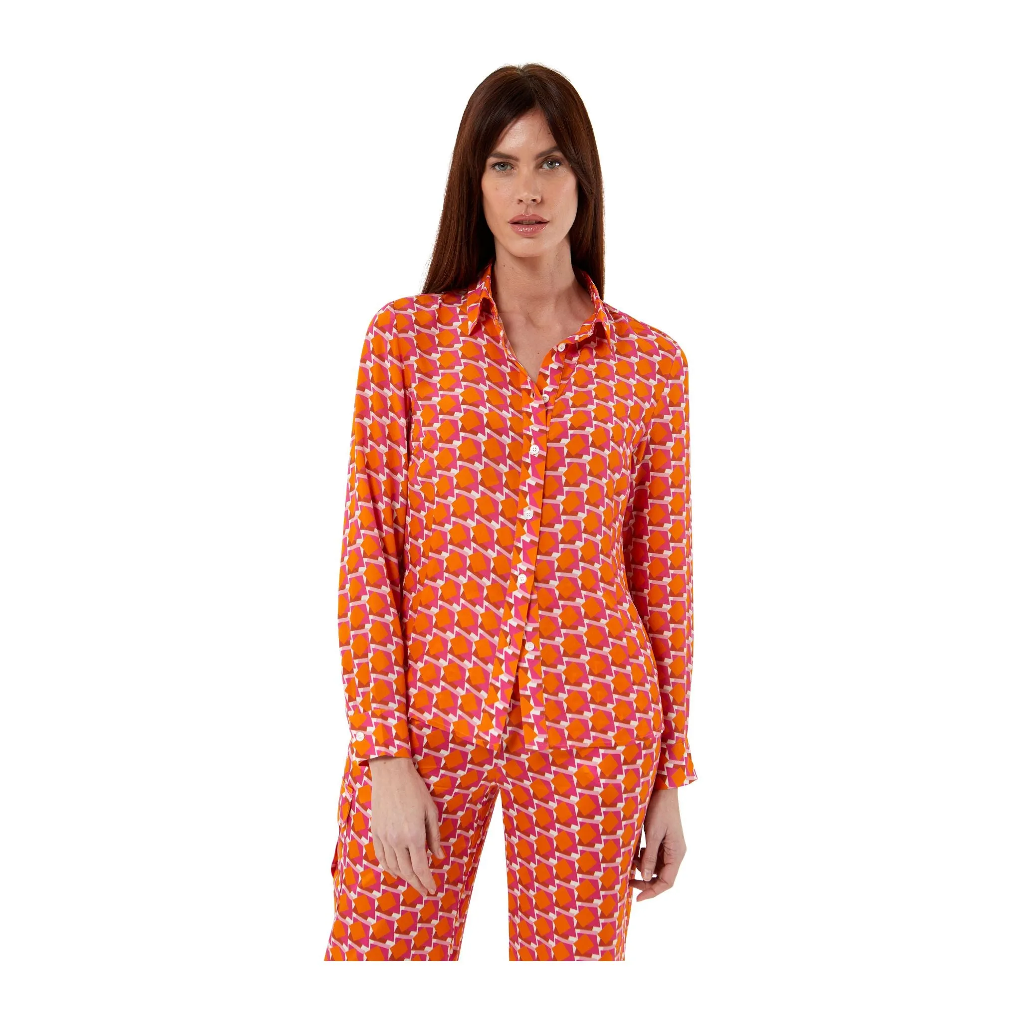 Sesame - Geometric Orange