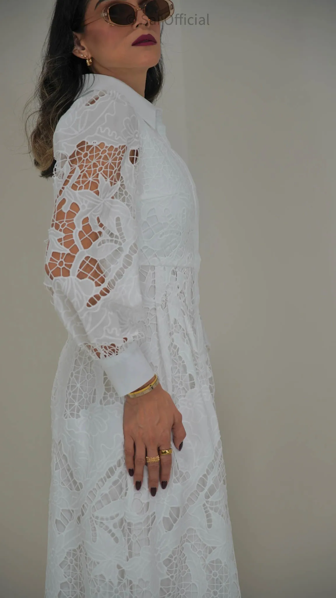The Lace Long Sleeve Dress