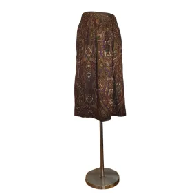 Vintage Leslie Fay 2/4 Paisley Women's Skirt
