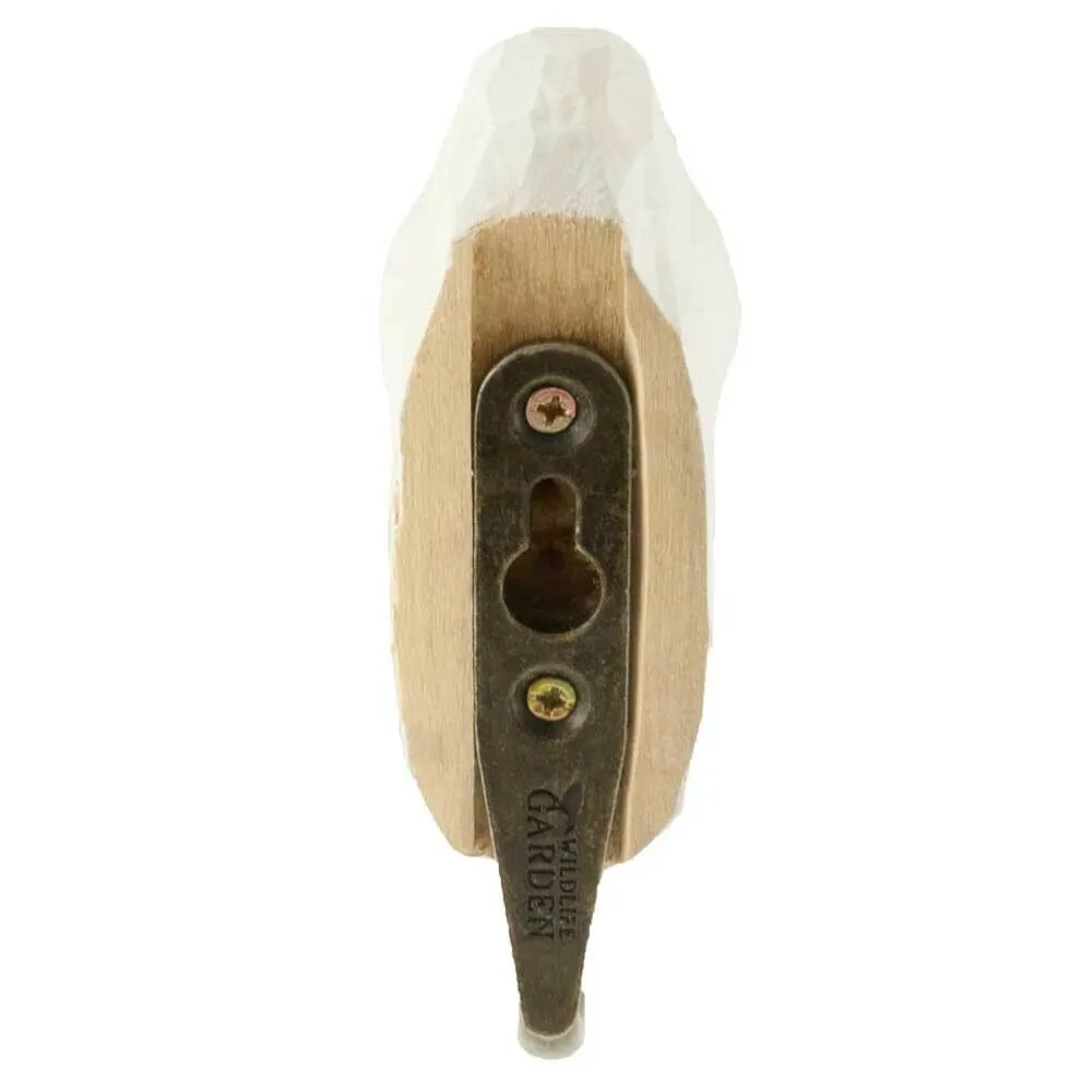 Wildlife Garden: Hook: Hand Carved - Duck