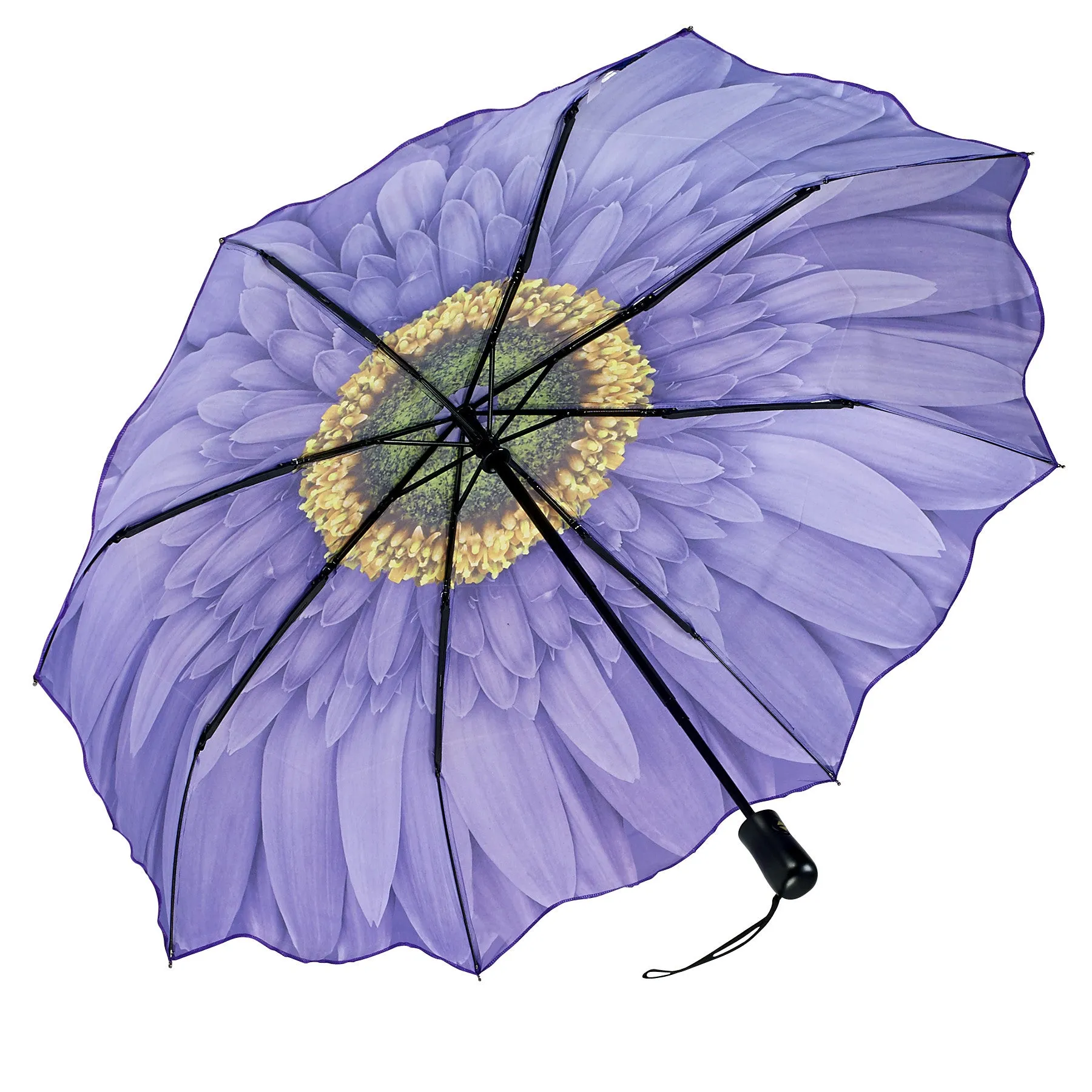 Wisteria Daisy Folding Umbrlla