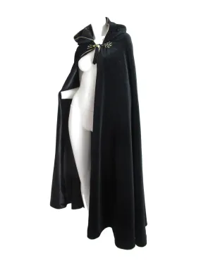 YVES SAINT LAURENT Velvet Tassel Cape